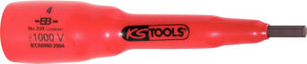 KS TOOLS Izolowana nasadka 3/8" z grotem 6-kt długi 6mm 117.3863