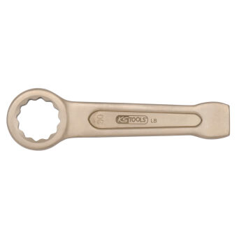 Nieiskrzący klucz do pobijania oczkowy  128mm BRONZE  KS TOOLS 963.7772