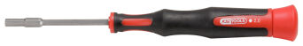 KS TOOLS Wkrętak precyzyjny ESD wewnętrzny 6-kt calowy 7/64" L=75mm 500.7137