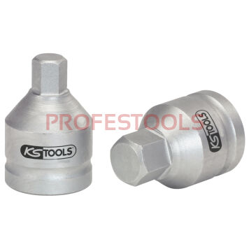 Nasadka udarowa 3/4" z grotem 6-kątnym 24mm L=60mm krótkie KS TOOLS 515.0006