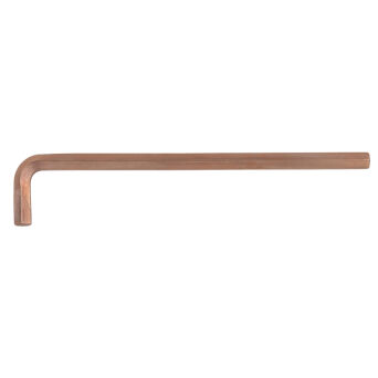 Nieiskrzący klucz imbusowy 6-kątny  6,0mm L=180mm  BRONZE KS TOOLS 963.1565