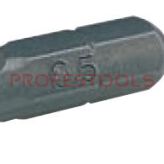 KS TOOLS Grot 1/4" płaski 6.5mm L=25 5sz. 911.2250