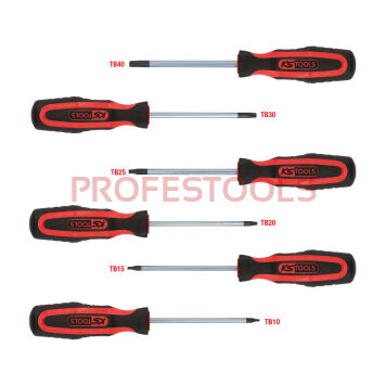 Zestaw wkrętaków 6sz.TORX z otworem T1B10-T40 ERGOTORQUE KS TOOLS 159.0040