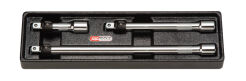 KS TOOLS Zestaw przedłużek 3/8" LOKPLUS 75-250mm 3sz. 919.0383