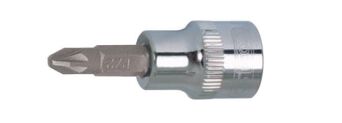 KS TOOLS Nasadka 1/2" z grotem PZ1 krótki CHROME 918.1680