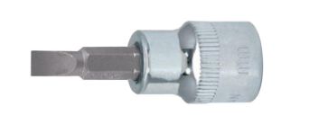 KS TOOLS Nasadka 1/2" z grotem płaskim 10mm krótki CHROME 918.1792