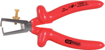 KS TOOLS Szczypce do ściągania izolacji 0.8-6mm² L=160mm izolowane 1000V CLASSIC 117.1271