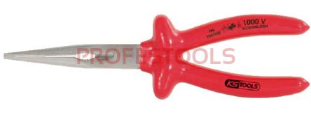 KS TOOLS Szczypce płaskie długie L=200mm izolowane 1000V CLASSIC 117.1291