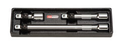 KS TOOLS Zestaw przedłużek 1/2" LOKPLUS 75-250mm 3sz. 919.0123