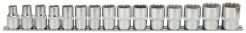KS TOOLS Zestaw nasadek 1/2" SUPERLOCK 10-24mm 15sz. krótkie 911.1285