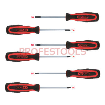 Zestaw wkrętaków 7sz.TORX TX T10-T40 ERGOTORQUE KS TOOLS 159.0030