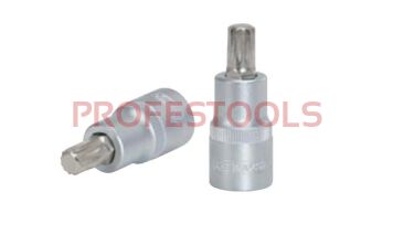 KS TOOLS Nasadka 1/2" z grotem XZN 12-kt M6 krótki CLASSIC 911.1341