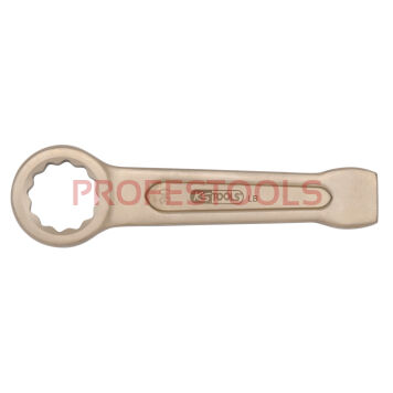 Nieiskrzący klucz do pobijania oczkowy  75mm BRONZE  KS TOOLS 963.7756