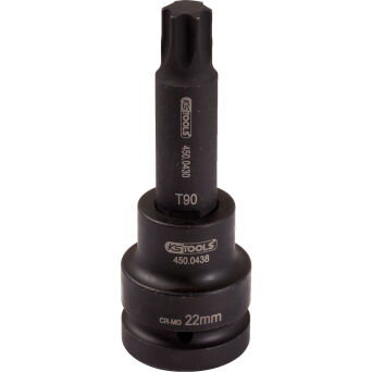  Nasadka udarowa 1" z grotem TORX T100 L=145mm KS TOOLS 450.0475