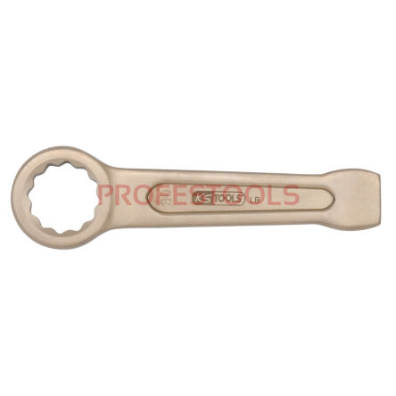 Nieiskrzący klucz do pobijania oczkowy  175mm BRONZE  KS TOOLS 963.7782