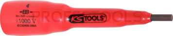 KS TOOLS Izolowana nasadka 3/8" z grotem 6-kt długi 8mm 117.3877