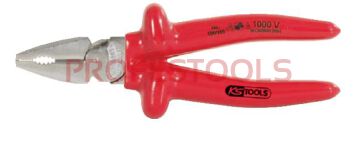 KS TOOLS Szczypce kombinerki wzamacniane L=160mm izolowane 1000V CLASSIC 117.1278