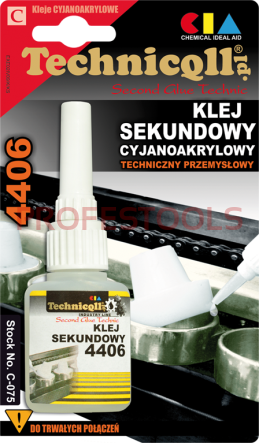 TECHNICQLL Klej sekundowy 4406  C-075