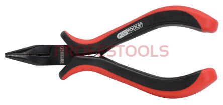 KS TOOLS Szczypce precyzyjne ESD płaskie L=130mm półokrągłe 500.7021