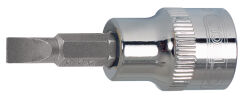 KS TOOLS nasadka 1/4" z grotem płaskim 4mm CHROME 918.1487