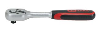 KS TOOLS Grzechotka 1/4" L=145mm 72 zęby CLASSIC 914.1490