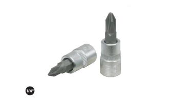 KS TOOLS Nasadka 1/4"z grotem PZ2 CLASSIC 911.1402