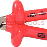 KS TOOLS Izolowane nożyce do drutu miedź i alu 180mm CLASSIC 117.1206