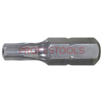 Nierdzewny bit 1/4" TORX z dziurką TB40 L=25mm 5szt KS TOOLS 910.2365