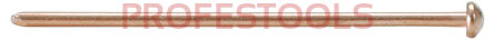 KS TOOLS Gwoździe wspawowane 2x50mm, miedziowane, 100 szt. 500.8570