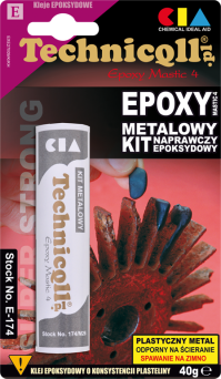 TECHNICQLL Epoksydowy kit metalowy E-174