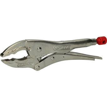 Szczypce zaciskowe z szeroką szczęką 0-64mm L=235mm KS TOOLS 115.1506