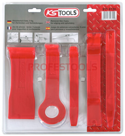 KS TOOLS Zestaw narzędzi do podważania 5sz. 911.8120