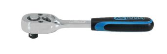 KS TOOLS Grzechotka 1/4" L=110mm 72 zęby CHROME 918.1510