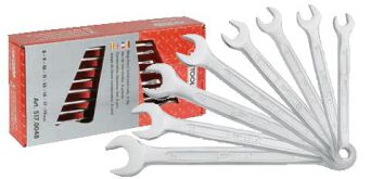 KS TOOLS  Zestaw kluczy płasko-oczko 6-32 517.0043 CLASSIC