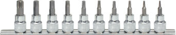 KS TOOLS Zestaw nasadek 3/8" z grotem TORX T10-T55 CHROME 918.3939	