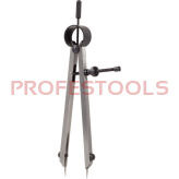 Cyrkiel sprężynowy prosty z wymiennym szpicem A=240mm L=300mm KS TOOLS 300.0432