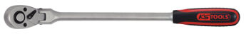 KS TOOLS Grzechotka 1/2" z przegubem L=440mm 45 zbębów CLASSIC 914.1296