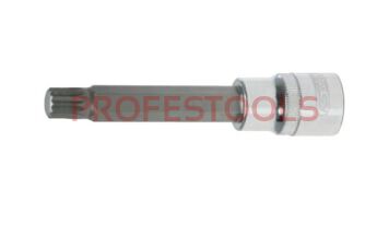 KS TOOLS Nasadka 1/2" z grotem XZN 12-kt M14 długi CHROME 918.1696