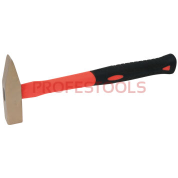 Nieiskrzący młotek ślusarski 300g L= 310mm kompozytowy trzonek BRONZE  KS TOOLS 963.2019