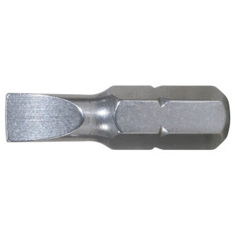 Nierdzewny bit 1/4" płaski 6,5mm L=25mm 5szt KS TOOLS 910.2243