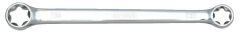 KS TOOLS Klucz oczkowy TORX TX-E E6 x E8 CHROME