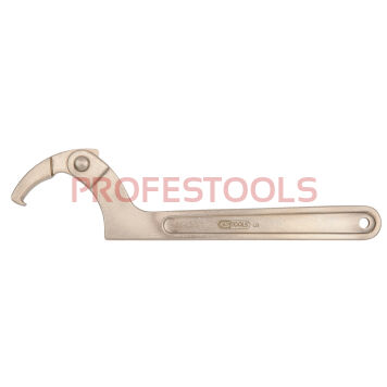 Nieiskrzący klucz hakowy 32 -75mm  BRONZE  KS TOOLS 963.8207