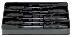 KS TOOLS Zestaw wkrętaków 7sz. TORX TX z otworem TB10-TB40 ERGOTORQUE 911.2125