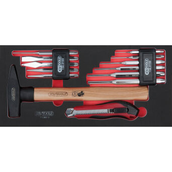 Wybijaki + przecinaki 13szt wkładka 1/3 KS TOOLS 713.8013