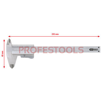 Suwmiarka 150mm dokładność +/- 0.05 KS TOOLS 300.0510