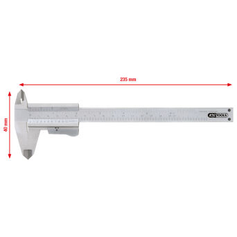 Suwmiarka 150mm dokładność +/- 0.05 KS TOOLS 300.0510