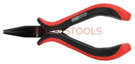 KS TOOLS Szczypce precyzyjne ESD płaskie L=125mm kwadratowe 500.7028