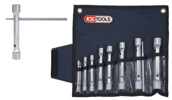 KS TOOLS Zestaw kluczy rurowych 6-22mm, 10sz. ULTIMATE 