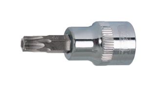 KS TOOLS Nasadka 1/4" z grotem TORX TB10 z otworem CHROME 918.1470