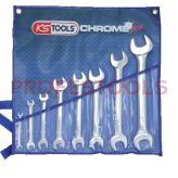 KS TOOLS Zestaw kluczy płaskich 3sz. CHROME